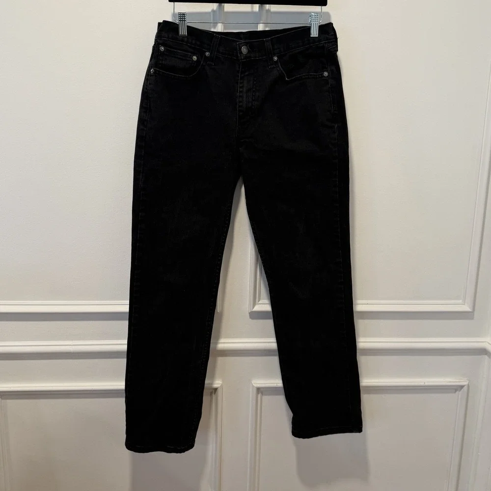 Levis 514 Straight Fit Mens‎ Jeans Size 36x30 Black